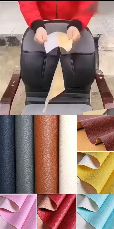 self-adhesive leather refinisher|adhesive leather refinisher cuttable.